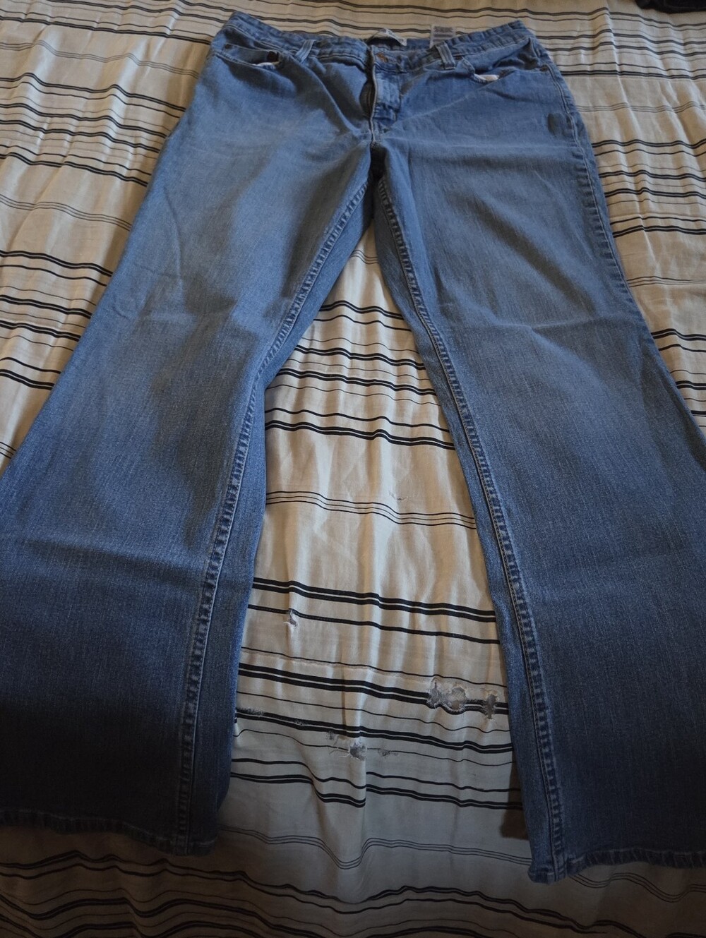 Signature by Levi Strauss Medium Blue Bootcut Jeans
